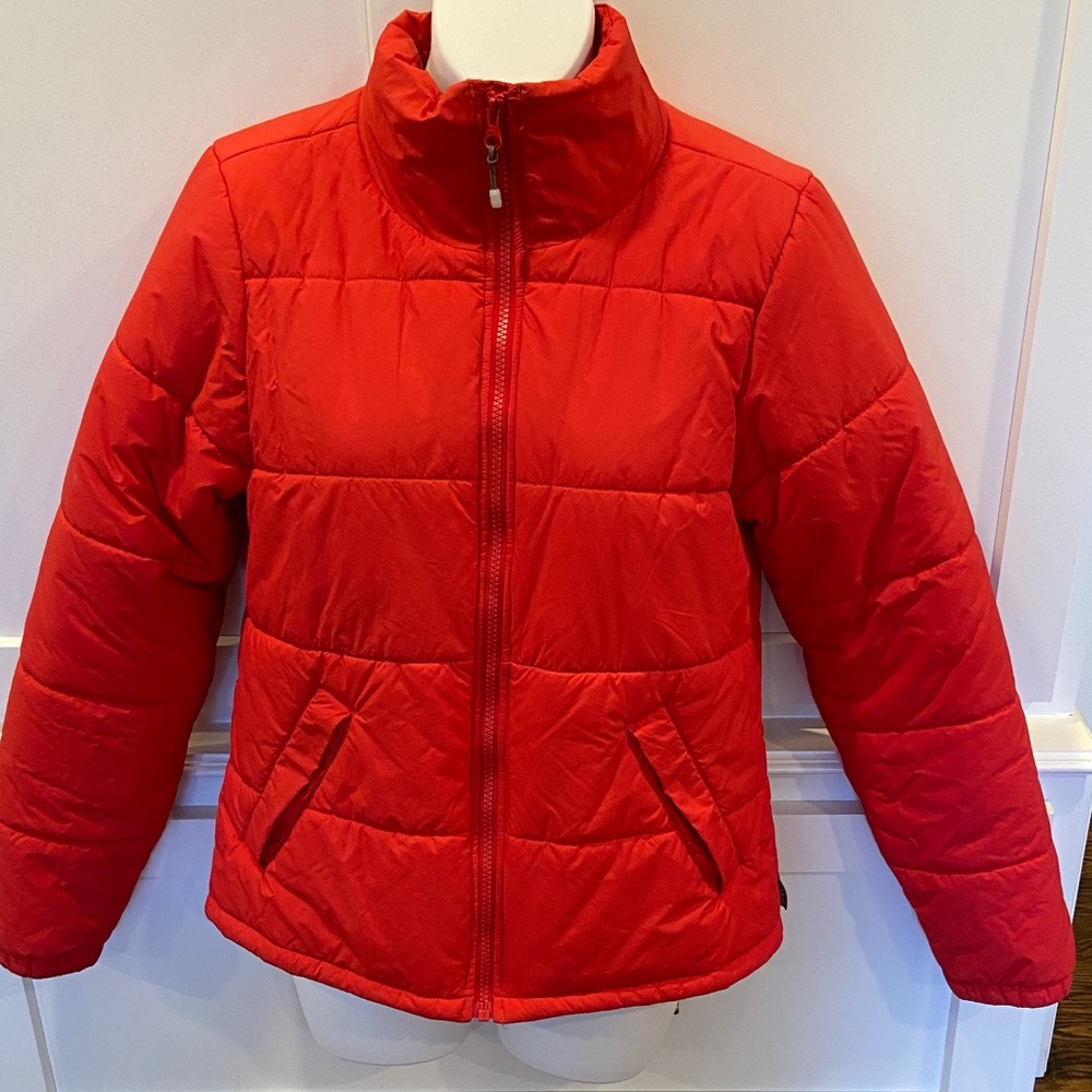 Red Puffer Jacket - image 1